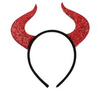 BESPORTBLE Copricapo Di Corno Di Demone Fascia Di Halloween Per Le Donne Copricapo Di Corna Il Copricapo Demone Fasce Per Con Orecchie Da Diavolo Fascia Con Corna Da Diavolo Tessuto