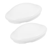 BESPORTBLE Coprilampade a Sospensione Rotondo in Plastica 2 Pezzi Copertura per Plafoniera a Clip 187 CM Paralume da Soffitto per Camera Cucina e Balcone Illuminazione Calda e