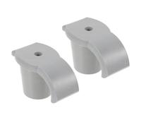 BESPORTBLE Copripiedi per Alianti E Poggiapiedi per Slitta (Grigi) 2 Pezzi Sciare Protezioni per I Piedi del Camminatore Ghette sulle Gambe Alligatore del Sentiero Plastica Grey