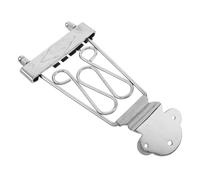 BESPORTBLE Cordiera per Chitarra Jazz Corde Argento Ricambio Resistente per Elettriche Archtop Sostituzione Facile per Ponte Tailpiece