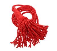BESPORTBLE Cordoncino Intrecciato con Nappina Rossa per Corno e Flicorno Decorativo e Artigianale per Bande e Orchestre Scolastiche Accessorio Elegante e Resistente per Strumenti Fiato