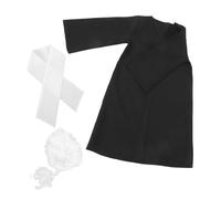 BESPORTBLE Costume Giudice con per Giochi di Ruolo e Feste Tema S per Altezza Abito da Avvocato per Dettagli Professionali e Materiali di Qualità