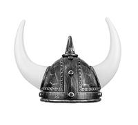 BESPORTBLE Costume vichingo, casco da uomo, soldato, guerriero, cappello per giochi di combattimento, Halloween, cosplay, adulti