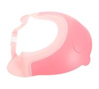BESPORTBLE Cuffia Lavaggio Capelli Ragazzo Ragazza Regolabile in Silicone Protezione Orecchie Per Vasca Doccia Ragazzo Ragazza Morbida Visiera Shampoo Divertente e Comoda
