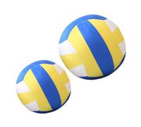 BESPORTBLE Cuscino Pallavolo di Peluche Morbido 2 Pezzi, Giocattoli da Pallavolo Decorativi per Camera da Letto, Regalo Sportivo per Ragazze Adolescenti Amante della Spiaggia