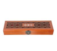 BESPORTBLE Custodia Protettiva per Armonica in Legno 24 Fori, Scatola Porta-armonica Antiurto e Antigraffio, Contenitore Portatile per Trasporto e Accessori, per Viaggio e Conservazione