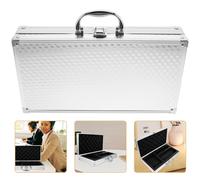 BESPORTBLE Custodia Rigida in Alluminio per Microfono Portatile Imbottitura Protettiva Interna Dimensioni 138X76X26 CM per Cantanti e Performance Live