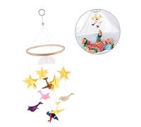 BESPORTBLE Decorazione per Lettino in con Campanellino Appeso e Portatile per Cameretta Ragazzo Idea Regalo Colorata e Resistente