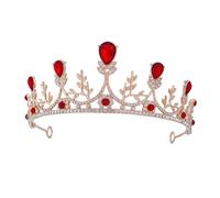 BESPORTBLE Di Diamanti Accessorio Per Tiara Da Sposa Decorazioni Per Feste Tiara Da Regina Con Strass Barocca Da Donna Corone E Tiare Con Strass Vintage