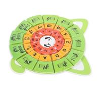 BESPORTBLE Didattico con Flashcard delle Quinte Strumenti Ritmici e Puzzle Educativo Strumenti per Apprendimento Teoria Musicale per Principianti Pianoforte