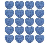 BESPORTBLE Diffusore Batterie Oli a Lavica in e Essenziali Pietra Forma di Cuore Blu, 20 Pezzi, Assorbimento Efficiente senza Auto Viaggi