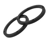 BESPORTBLE Distanziatori per Altoparlanti Auto da 65 Pollici in Plastica Resistente Anelli Adattatori per Portiere Auto Miglioramento Audio Veicolare Facile da Installare Set da 2 Pezzi