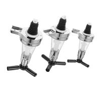 BESPORTBLE Distributore di Liquori da Parete 3 Pezzi Erogatore a Molla per Bottiglie di Vino e Bevande Dispenser Pratico per Brandy Whisky e Vodka per Feste e Bar Salvaspazio