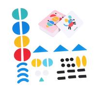 BESPORTBLE Educativo Legno Puzzle Tangram Per Con Motivo Auto Cognitivo Per Sviluppo Infantile e Relazione Genitore-