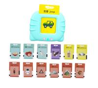 BESPORTBLE Educazione Precoce Macchina Giocattolo Carte Cognitive e Lettere Per Ragazzo Ragazza Apprendimento Parole Educativo Senza Connessione Wireless