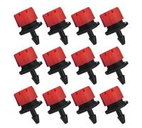 BESPORTBLE Eiettori di Irrigazione a Goccia Regolabili 150 Pezzi Tappo Rosso per Giardino Aiuole e Orto Ugelli per Tubo da Giardino Senza Utensili Impianto di Irrigazione a Goccia