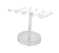 BESPORTBLE Espositore Acrilico Trasparente per Braccialetti Organizer Compatto e Resistente per Supporto per Collane Orecchini e Orologi per Vetrine e