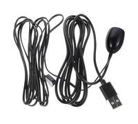 BESPORTBLE Estensione del segnale del telecomando - Cavo di prolunga del ricevitore IR con spina da 3,5 mm, indicatori LED da 1,5 m - Adattatore per telecomando a infrarossi per TV, proiettore, home