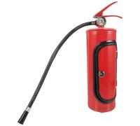 BESPORTBLE Estintore Contenitore per Vino in Metallo Design Creativo Mobiletto per Vino Compatto Scatola per Liquori Porta Bottiglia e Bicchieri Regalo Originale per Ragazzi