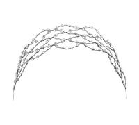 BESPORTBLE fascia per accessori per da donna Head Bands for Hair accessori alla moda impacchi per a rete fasce larghe Bicchiere Black