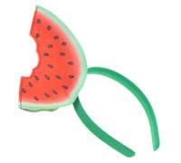 BESPORTBLE Fascia per Capelli a Forma di Anguria, Accessori per Capelli a Forma di Frutta, Graziosa Fascia per a di Anguria per Donne E Bambini, Costume Estivo da Festa, Spiaggia, Luau
