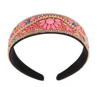 BESPORTBLE Fascia per Capelli Boho con Perline Copricapo alla Moda per Donna Accessori per Capelli da Sposa e Damigella d Onore per Feste Eventi e Vacanze