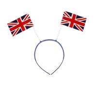 BESPORTBLE Fascia Per Con Bandiera Britannica Union Jack Per Donne E Ragazze Elegante Accessorio Per Di Calcio Comoda Fascia Per
