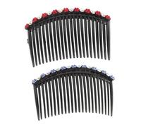 BESPORTBLE Fermagli Antiscivolo per 2 Pezzi Pettine Laterale Classico per Ragazze Accessori per Acconciature Eleganti