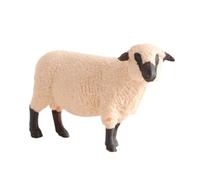 BESPORTBLE Figura di Pecora Realistica in Plastica Beige Decorazione Creativa per Stanza e Ufficio Ornamento da Tavolo Sicuro e Durevole per e Fotografia