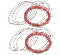 BESPORTBLE Filo di Rame per Avvolgimenti Elettromagnetici, per Esperimenti Scientifici e Crescita delle Piante, Due Pezzi di Filo Smaltato per Coil