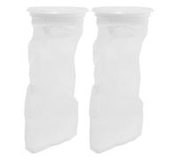 BESPORTBLE Filtro per Coperchio Contenitore IBC in Nylon Riutilizzabile 2 Pezzi Rete Filtrante per Serbatoi Acqua Piovana Dispositivo di Filtraggio per Barile TON Accessorio Compatibile