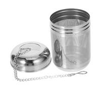 BESPORTBLE Filtro per Foglie di Tè in Acciaio 304 Infusore a Sfera con Catena Colino per Spezie e Condimenti Riutilizzabile per Zuppe Stufati e Hot Pot Accessorio Cucina Resistente e