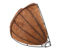 BESPORTBLE Fioriera Sospesa Ferro Per Piante Di Palma Da Cocco Cesto Appeso Per Balcone Vaso Da Fiori Angolare Decorazione Per Interni Ed Esterni Resistente Salvaspazio