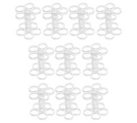 BESPORTBLE Fissatore per Composizioni Floreali 10 Pezzi in Plastica | Stile Ikebana Moderno, Leggero e Facile da Pulire, Aiuta i Gambi a Restare Dritti senza Scivolare