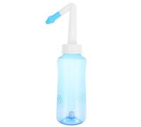 BESPORTBLE Flacone Per Lavaggio Dei Seni Paranasali 300 Ml Valvola Manuale Regolabile, Kit Portatile Per Irrigazione Nasale Adulto, Detergente Nasale Per Pulizia Profonda e Sollievo Da Congestione