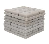 BESPORTBLE Fonoassorbenti in Schiuma Antifiamma 4 Pezzi Isolamento per e Home Theater Materiale Fonoisolante e Spesso