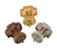 BESPORTBLE Fontana in Miniatura Decorazione Fontana Simulata Per Micro-paesaggio Da Giardino Per Interni Ed Esterni in Resina Durevole Da 3 Pezzi Per Arredamento Zen e Scrivania