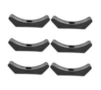 BESPORTBLE Forniture 6Pcs Porta Manubri Supporto Nero Accessori Per Monitor Piccolo Porta Manubri Pesi Porta Manubri In Plastica Culle Per Manubri In Plastica Sostituzione Dello Strumento Di