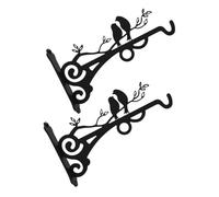 BESPORTBLE Ganci Per Vasi in Da Parete 2 Pezzi Supporto Decorativo Per Piante Sospese Design Vintage e Resistente Gancio Per Balcone e Capacità Antiruggine e Portante