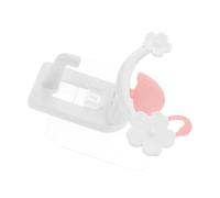 BESPORTBLE Gancio Adesivo da Parete Resistente Forma di Fenicottero Senza Foratura per Asciugamani Cappotti e Borse Bagno Cucina e Porta Design Decorativo Rosa e Bianco