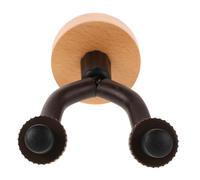 BESPORTBLE Gancio Per Chitarra Folk in Legno Supporto Da Parete Per Ukulele Gancio Da Parete Per Chitarra Senza Perforazione Supporto Orizzontale Design Salvaspazio