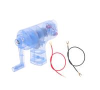 BESPORTBLE Generatore Elettrico Manovella Portatile per Esperimenti Scientifici Kit Educativo Stem con Struttura in Plastica Resistente per Ragazzi e Ragazze Dimostrazione Pratica di