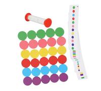 BESPORTBLE Giocattoli Smistamento Colori in Legno Chip Rotondi Colorati per Apprendimento Matematica e Memoria Gioco Educativo Sicuro per Bambine Stimola Capacità Cognitive e Creatività