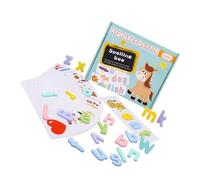 BESPORTBLE Giocattolo Alfabeto in Legno Per Ragazzo Ragazza Di Lettere Per Ortografia Delle Parole e Giochi Cognitivi Per Apprendimento Cognizione