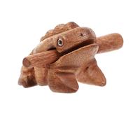 BESPORTBLE Giocattolo Musicale Percussione a Forma di in Legno Naturale Gioco Interattivo per Decorazione Fortuna e Regalo Educativo per Sviluppo Talenti Musicali