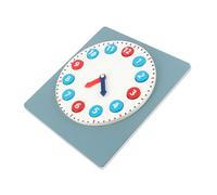 BESPORTBLE Giocattolo Orologio in Legno Educativo per Orologio Analogico Didattico per Imparare Ore Gioco Montessori per Sviluppo e Coordinazione Mano-Occhio Senza Odore e Sicuro