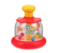 BESPORTBLE Giocattolo sensoriale per bambini: cavallo giocattolo Montessori per bambini piccoli - sensoriale rilassante rotante a forma di cartone animato - a forma di animale che salta per lo