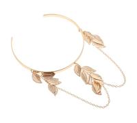 BESPORTBLE Gioielli Da Braccio Per Le Donne Moda Gruppo Musicale Braccialetto Di Nappe Colorato Floreale Braccialetto Del Braccio Superiore Accessori Della Dea Lega Di Zinco Golden