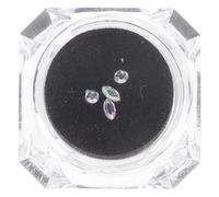 BESPORTBLE Gioielli per Denti Gemme Decorative Farfalla, Set da 4 Pezzi Colorati Traslucidi, Ornamenti Dentali Fai da Te per Arte dei Denti e Manicure Diamante