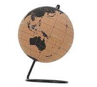 BESPORTBLE Globo Scrivania in Sughero Premium Decorazione Tavolo per Ufficio Supporto Stabile Design Strumento Educativo per Decorazione Interni